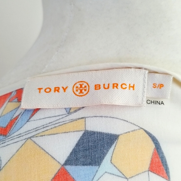 Tory Burch Psycho Geo Geometric Tunic Dress - Picture 8 of 9